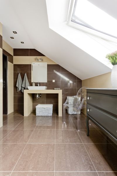 Attic Bathroom Installation in Sequim