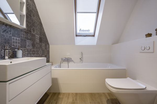 Attic Bathroom Construction in Sequim