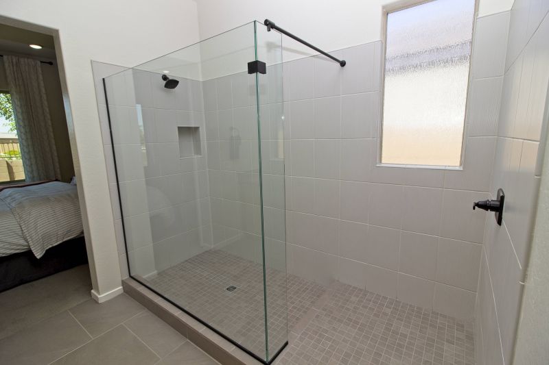 Glass Panel Shower